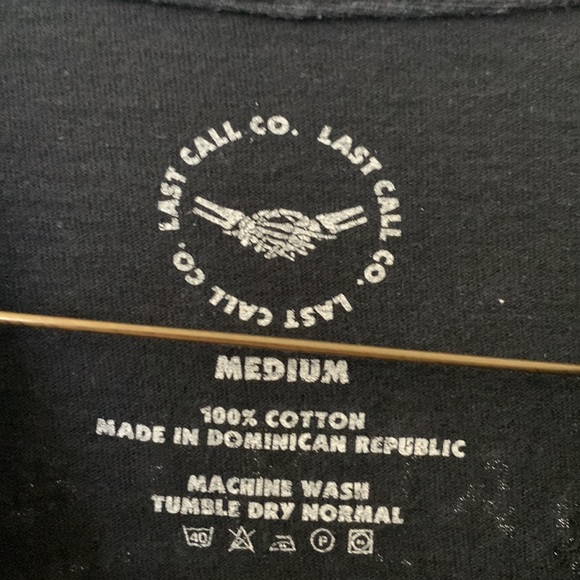 Last Call Co. Separation Anxiety Black T-Shirt Size Medium - Picture 5 of 5